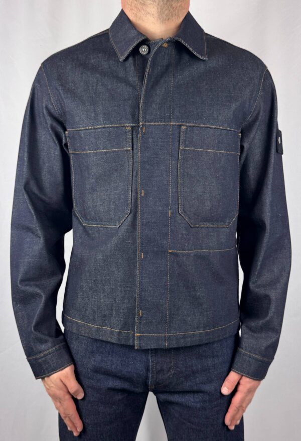 Куртка джинсовая Stone Island K2S15Q100027S00J8 - фото 2