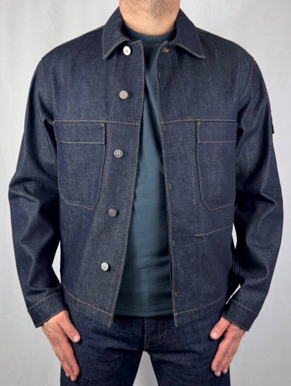 Куртка джинсовая Stone Island K2S15Q100027S00J8 - фото 4