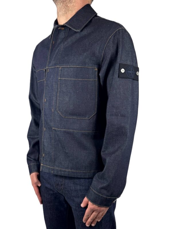 Куртка джинсовая Stone Island K2S15Q100027S00J8 - фото 1